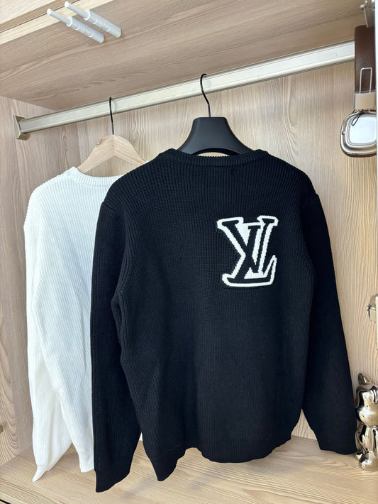 Strickjacke im College-Stil aus Mohair 