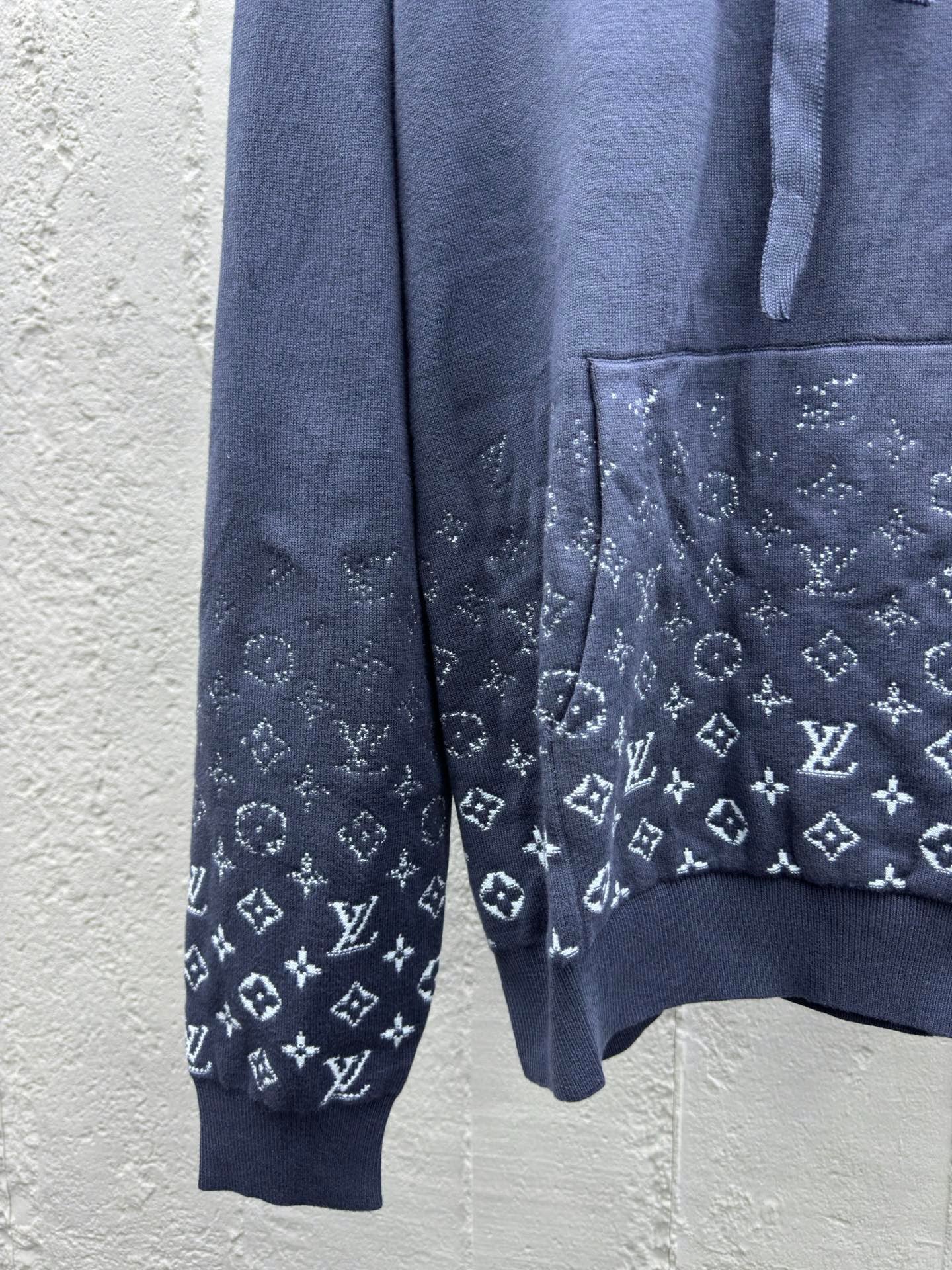 Sweat à capuche à imprimé dégradé