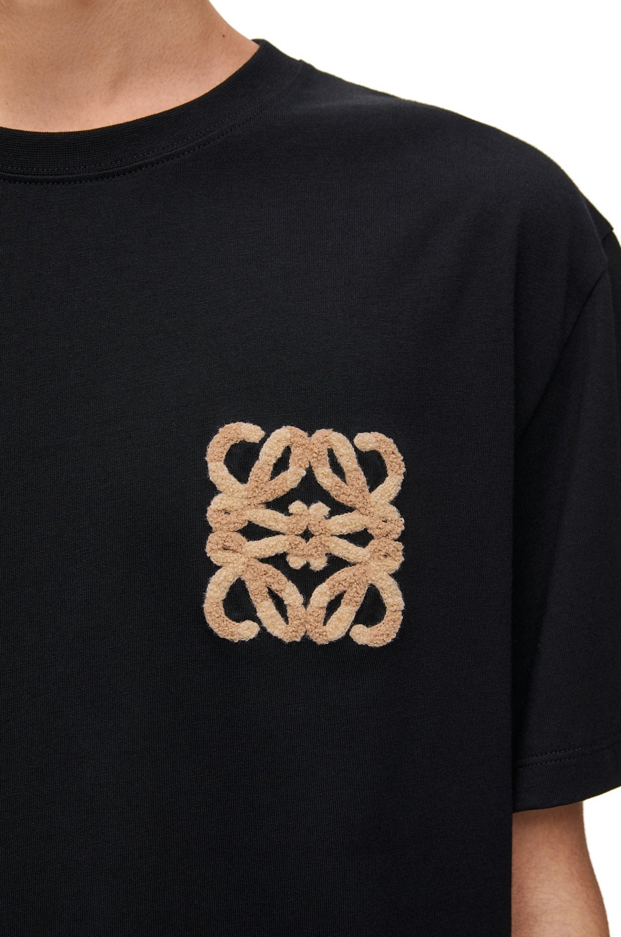 Brosse à dents avec logo brodé à manches courtes 