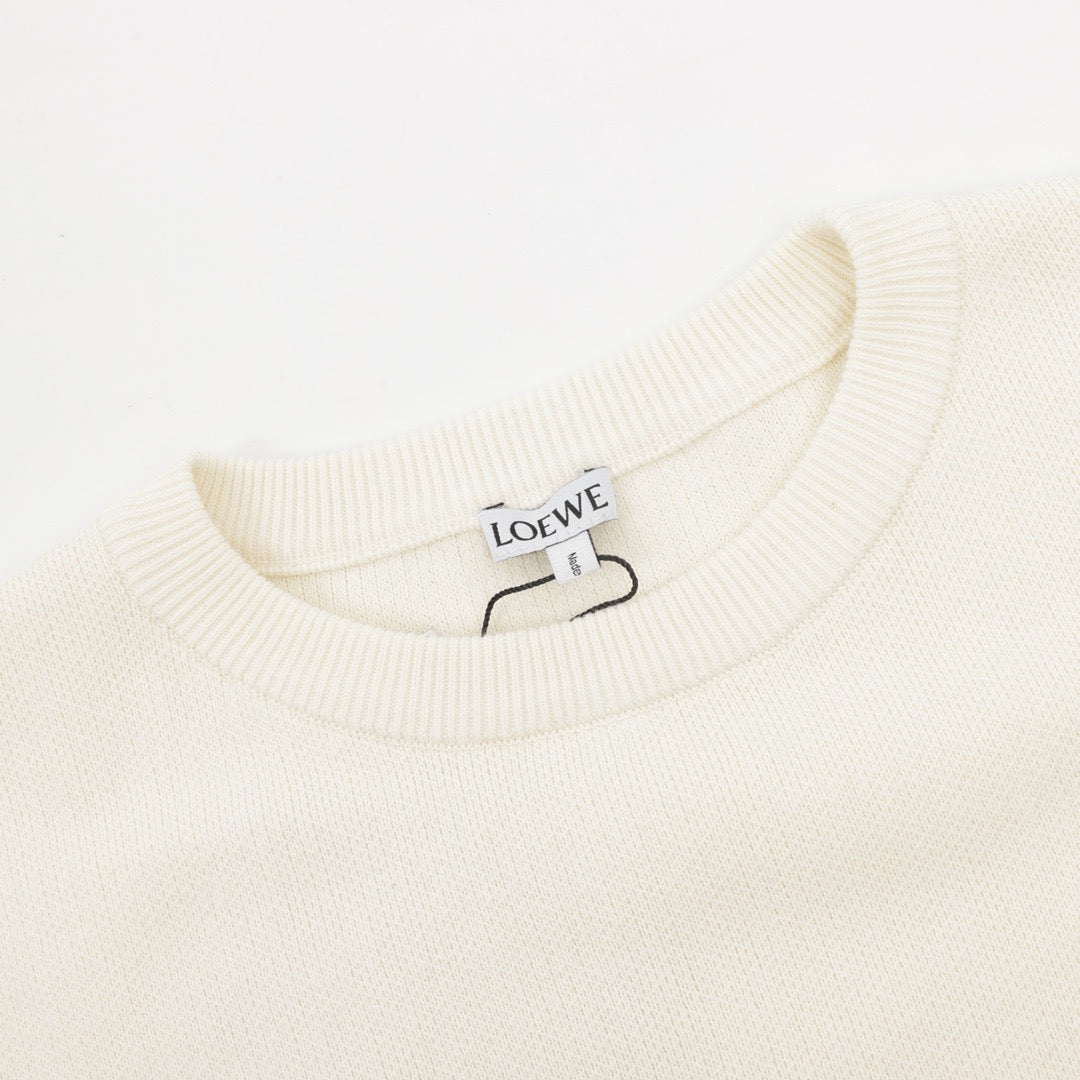 Jacquard-Strickpullover mit Taschen 