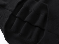 Mohair-Pullover mit Buchstaben