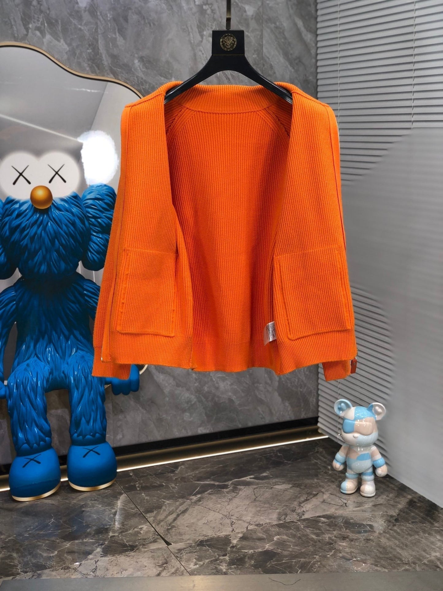 24 Nouvelle veste en laine tricotée automne/hiver