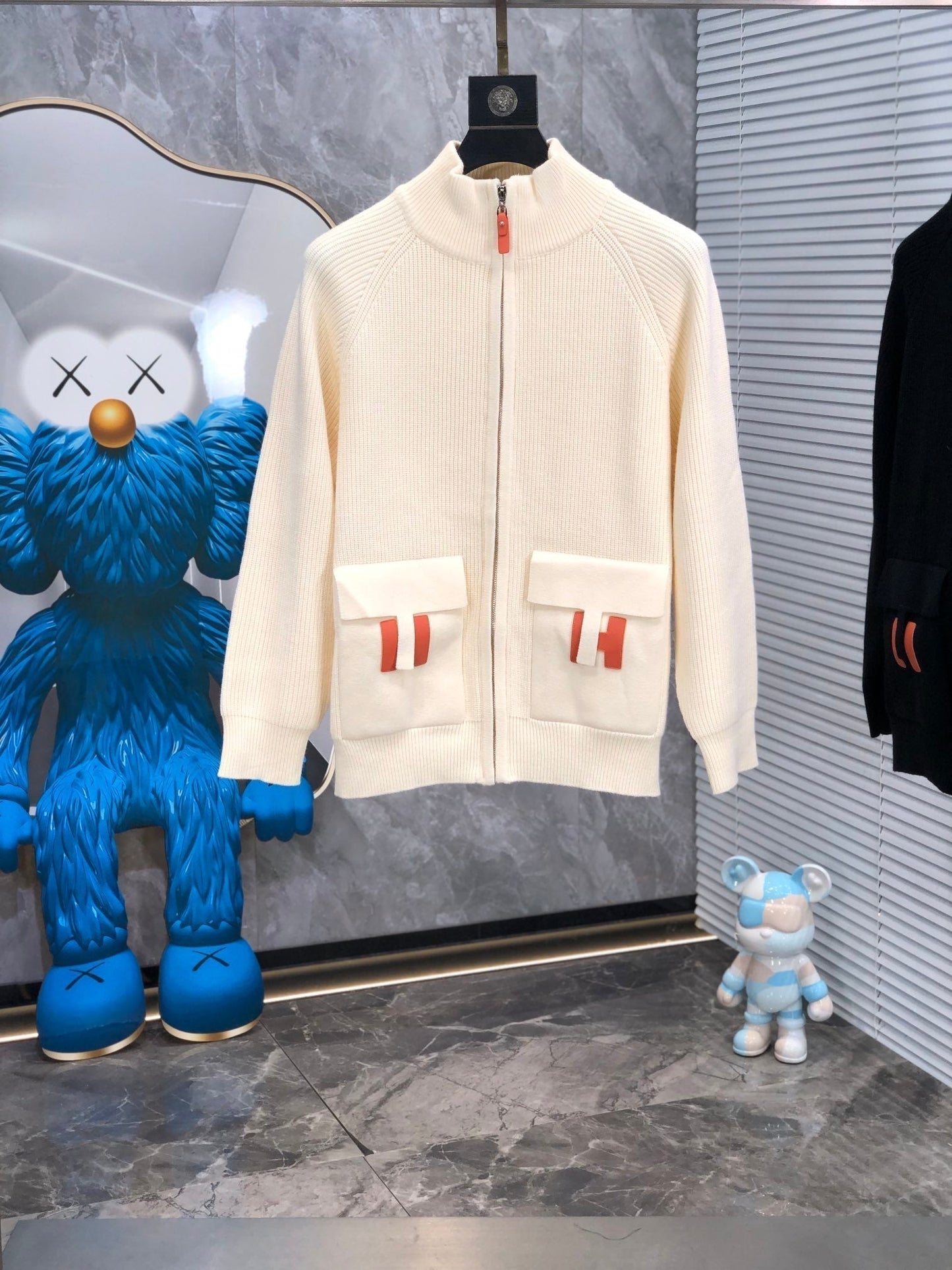 24 Nouvelle veste en laine tricotée automne/hiver