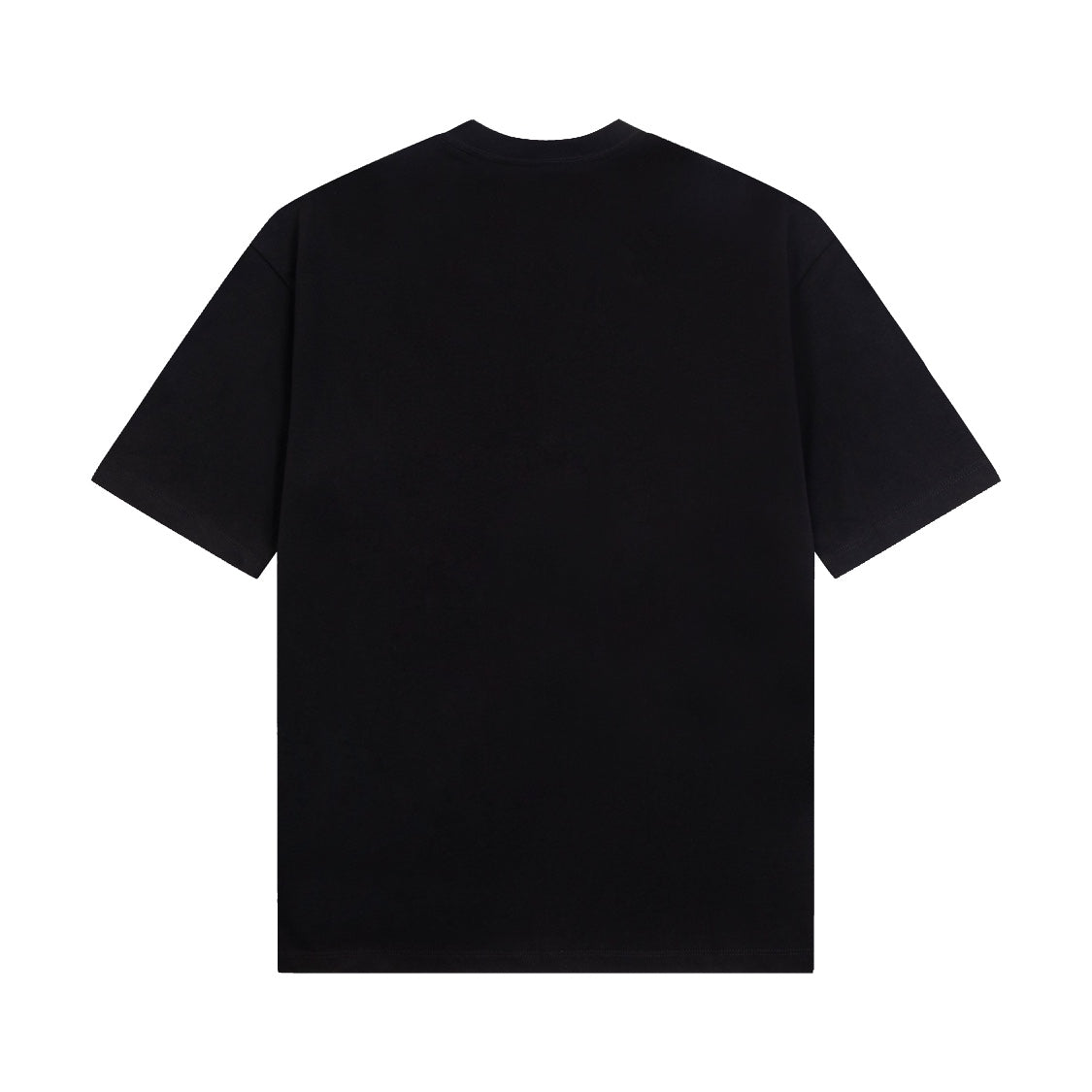 T-Shirt mit Rundhalsausschnitt und Stickerei auf der Brust 