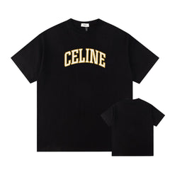 cracked letter print short sleeves