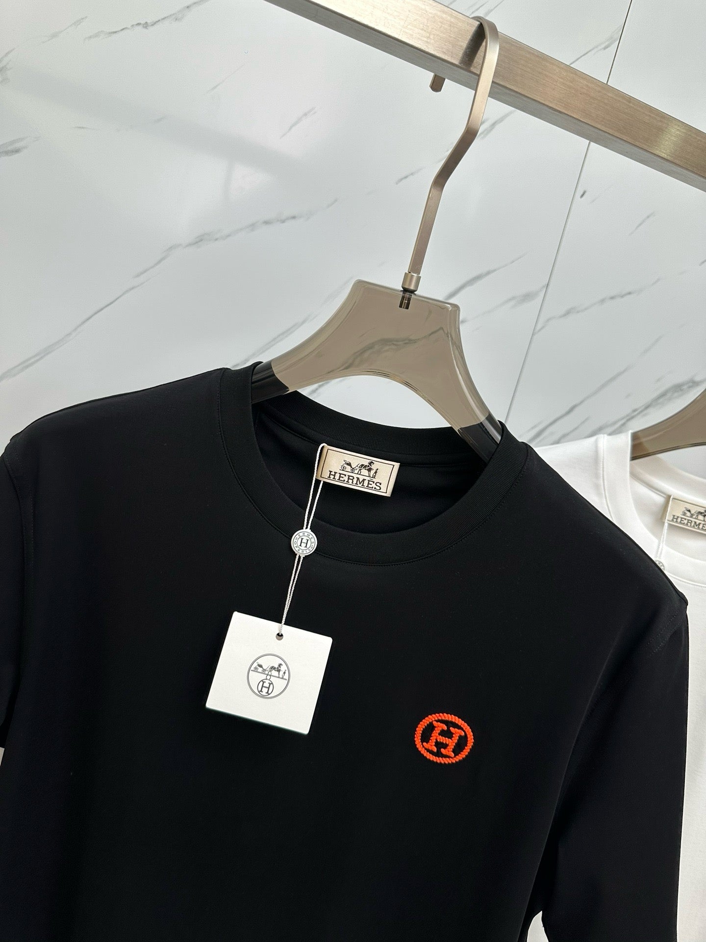 T-Shirt mit Rundhalsausschnitt und kurzen Ärmeln aus Schaumstoff mit Logo 