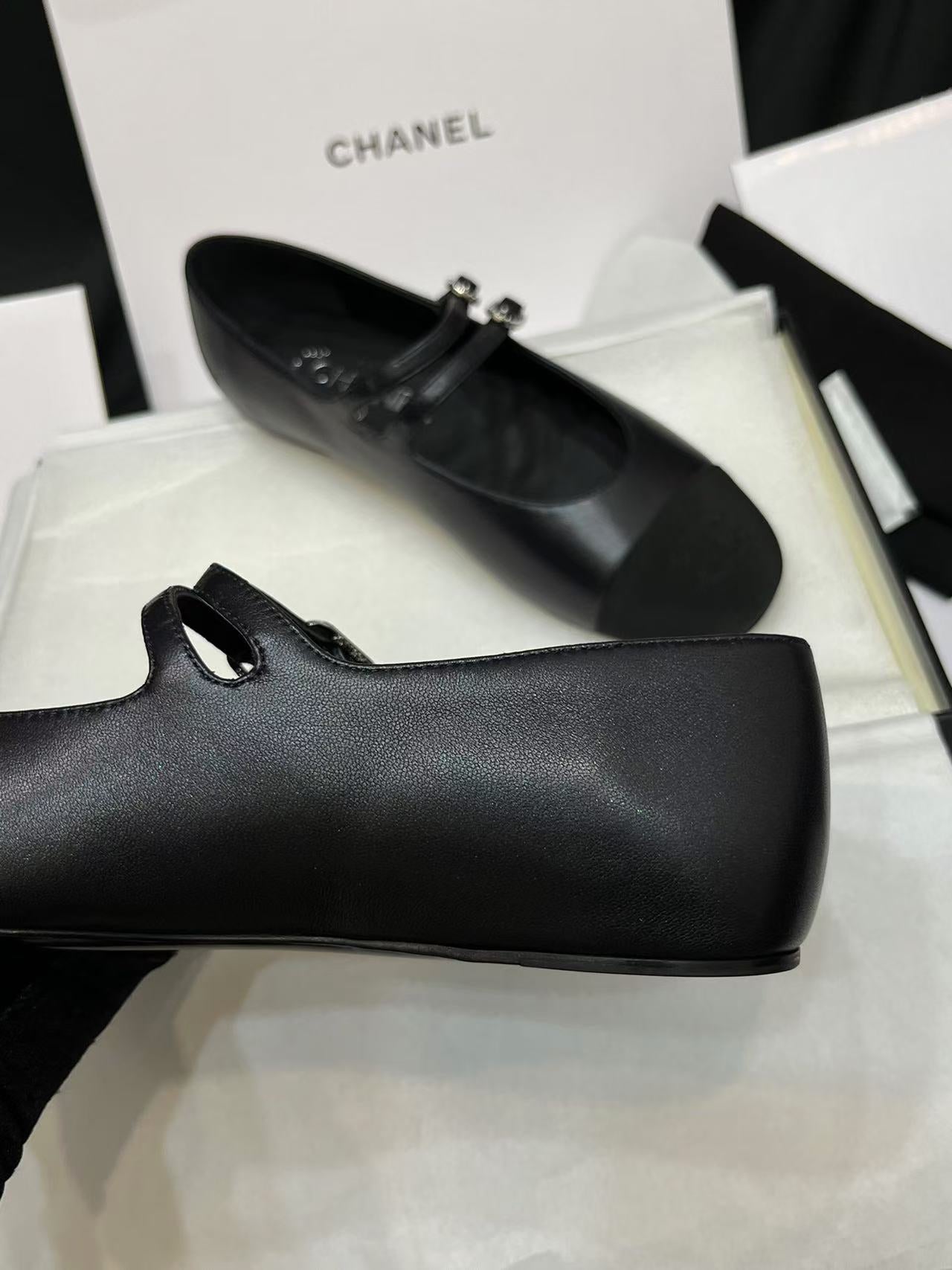 Chaussures Mary Jane à double boutonnage