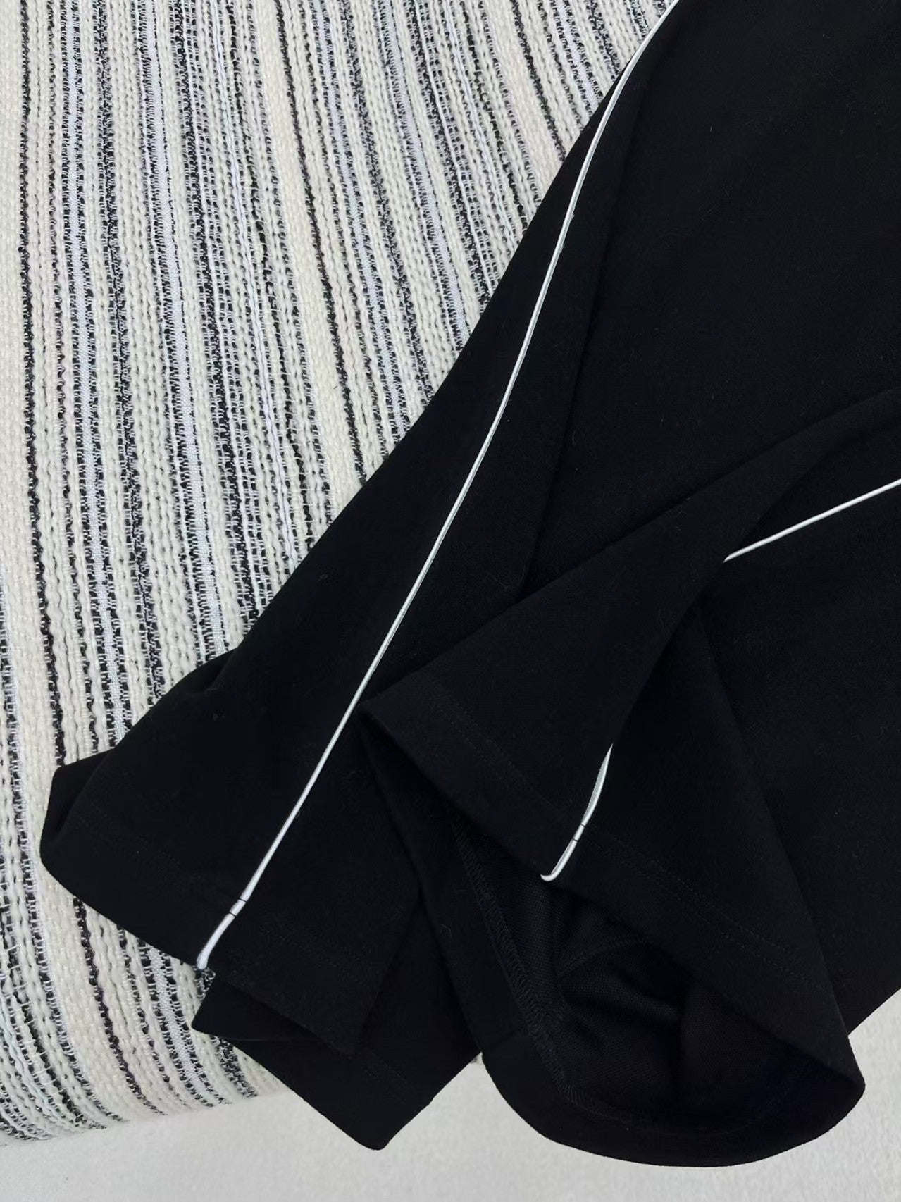 Ensemble de cordon de serrage à fermeture éclair classique Double C 