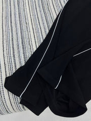 Double classic zipper drawstring set