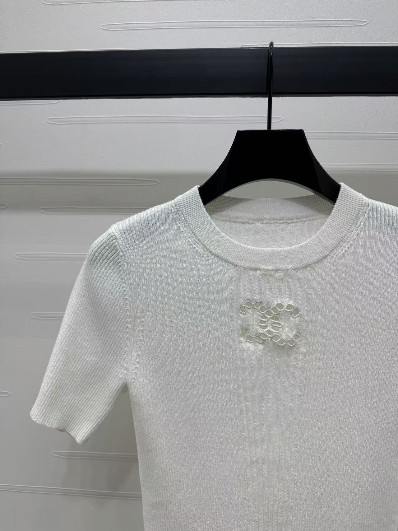 Hohlstrick-Kurzärmel