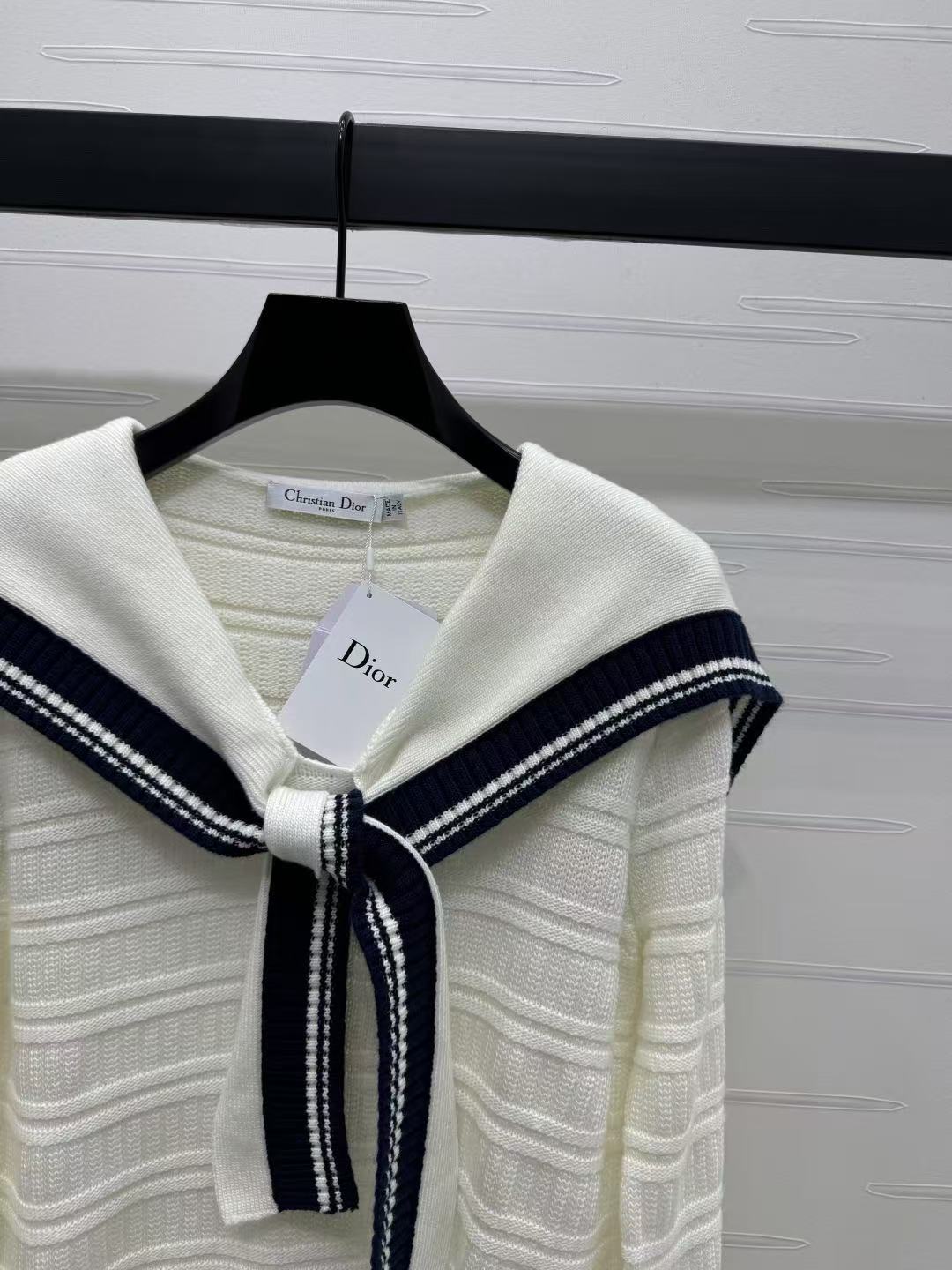 Preppy Strickpullover mit Schalkragen und langen Ärmeln