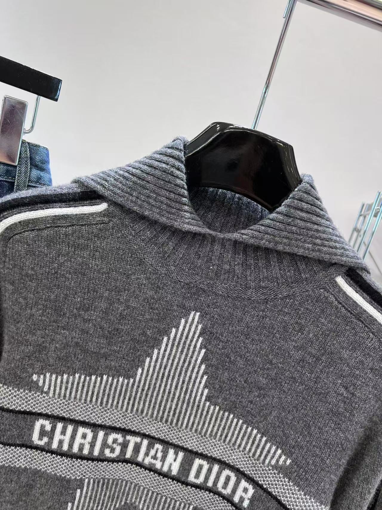 Kaschmirpullover mit Matrosenkragen