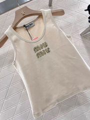 Hand-beaded camisole