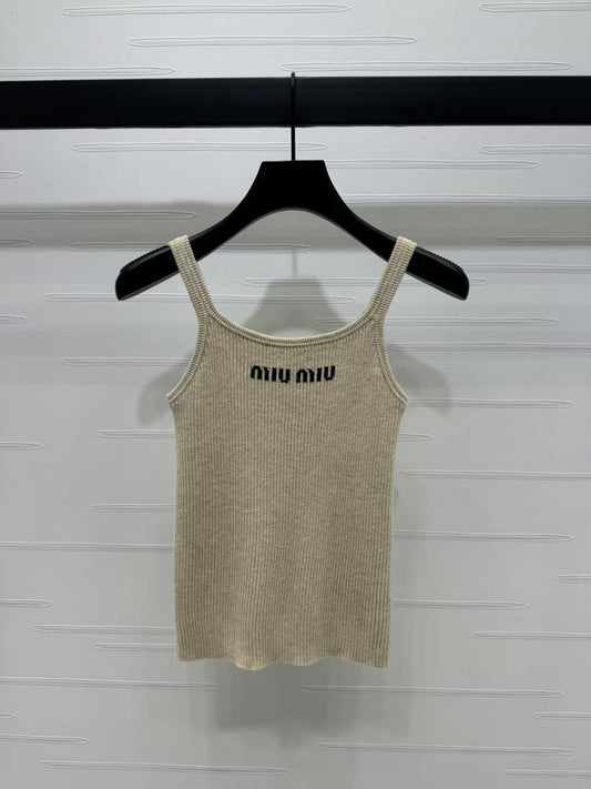camisole knitted vest