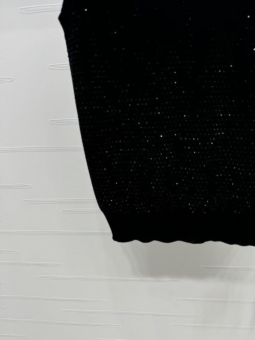 Schwere Industrie heiße Strass Strickweste