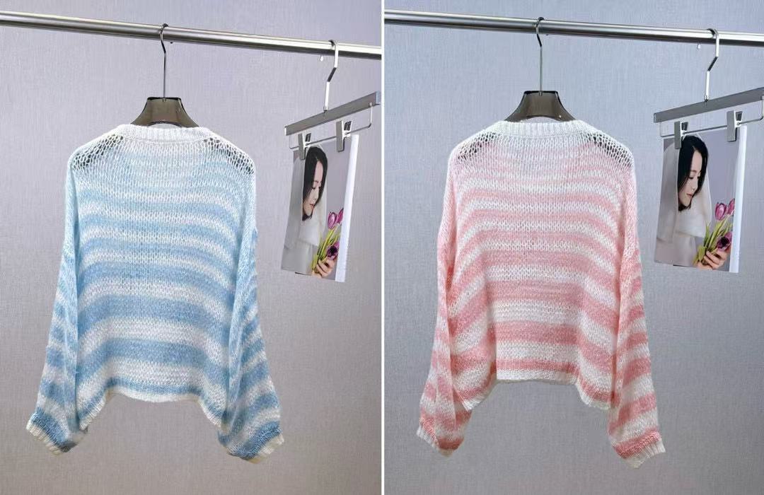 Neuer Mohairpullover