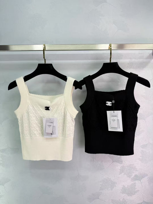 Nouveau gilet tricoté printemps et été