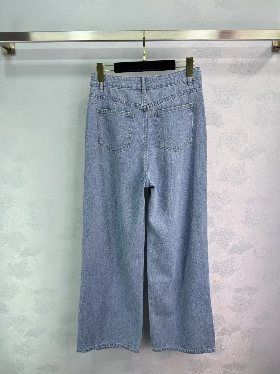 Strapazierfähige Jeans mit Laser-3D-Klettverschluss