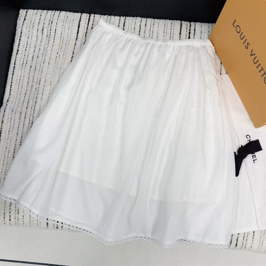 Neuer Spitzenrock mit Reißverschluss für Frühling und Sommer