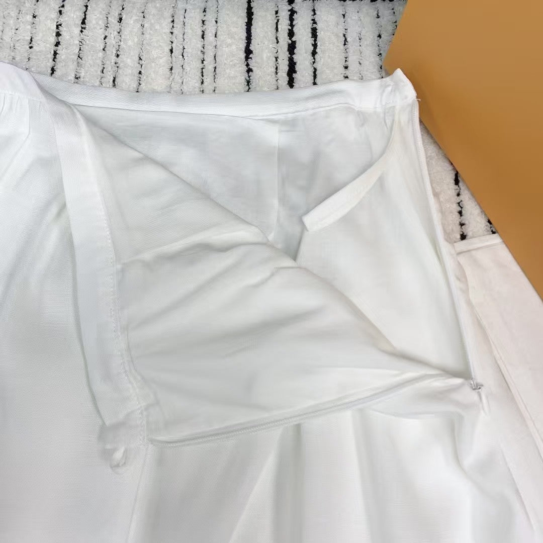 Neuer Spitzenrock mit Reißverschluss für Frühling und Sommer