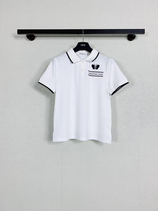 Neue Frühlings- und Sommer-Revers-Schmetterlings-Kurzarm