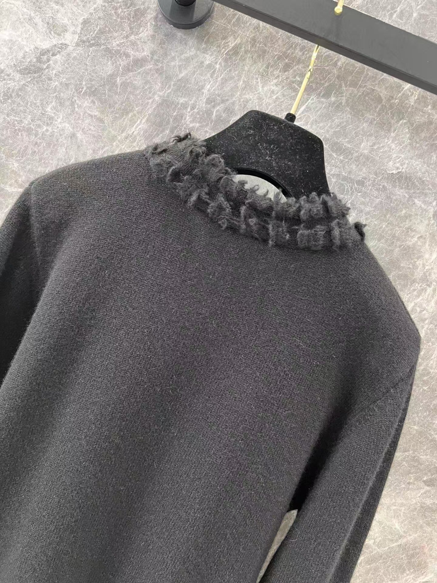 Einreihiger Cardigan aus Spitzenstrick