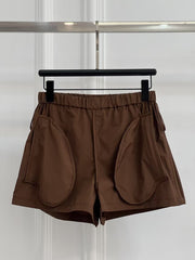 25 Early Spring New Elastic Waist Nylon Shorts