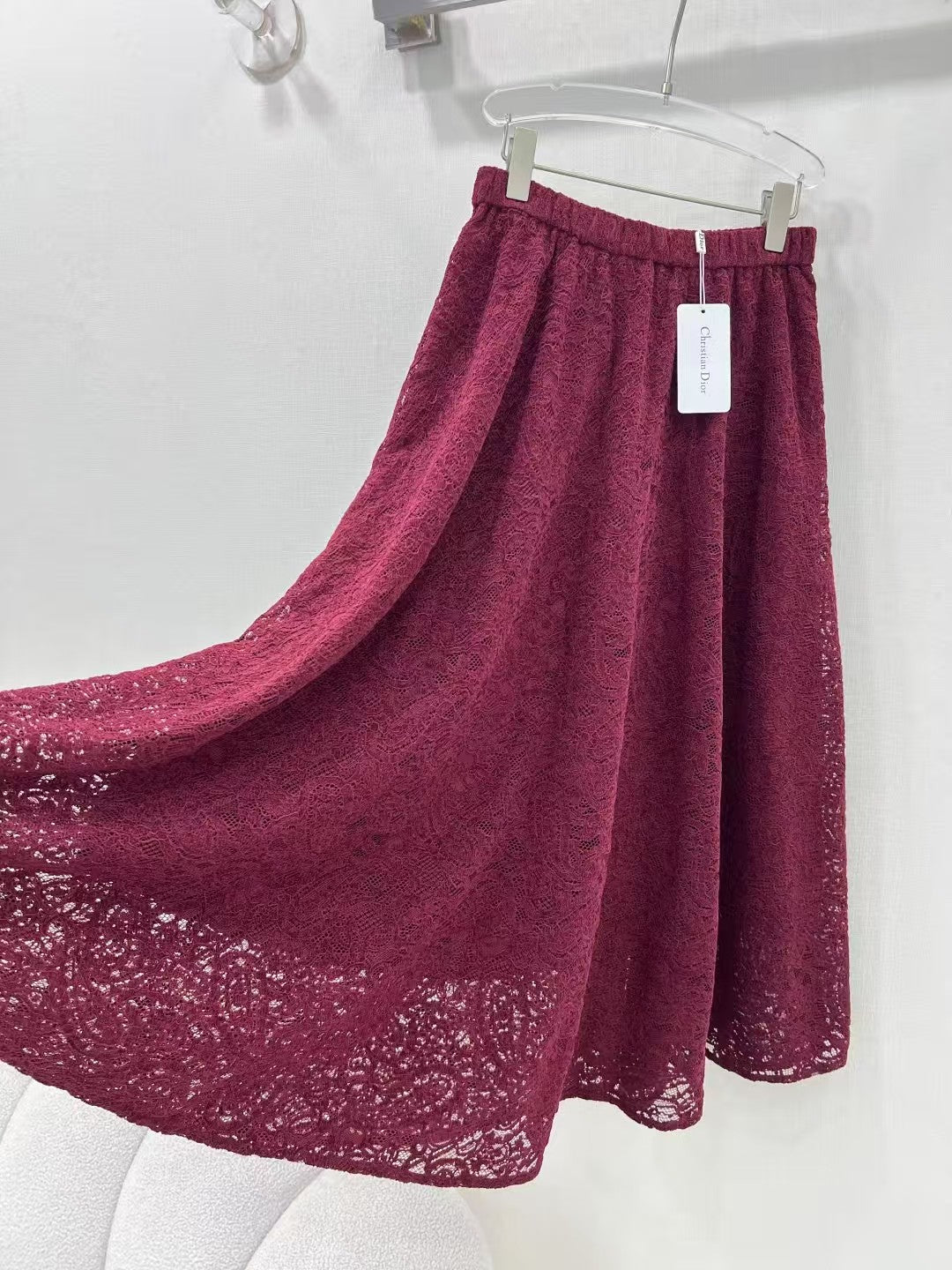 25 nouvelles jupes polyvalentes en dentelle fleurie hydrosoluble