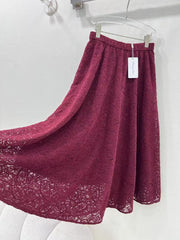 25 new versatile water-soluble flower lace skirt