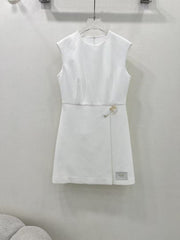 25 New Style Safety Pin Sleeveless Dress