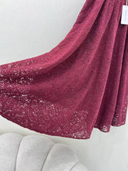 25 new versatile water-soluble flower lace skirt