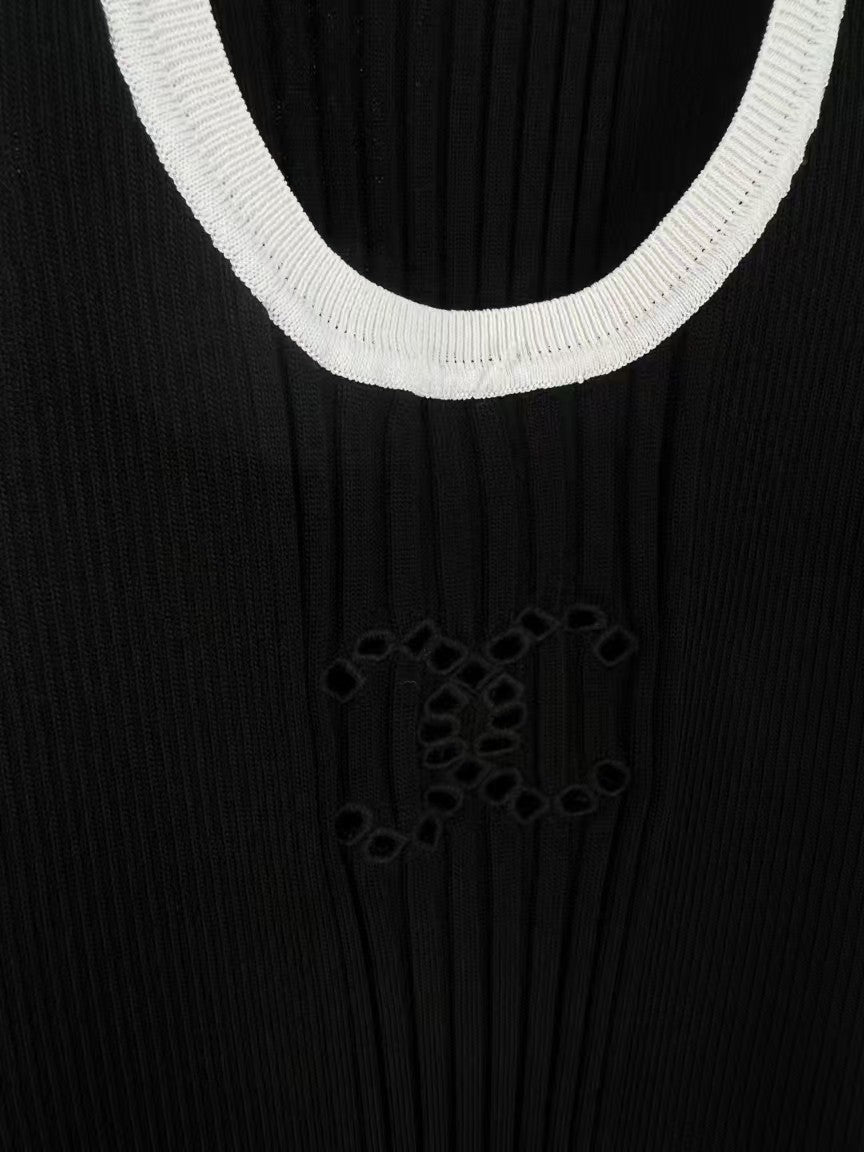 Ärmelloses Tanktop mit schmaler Passform