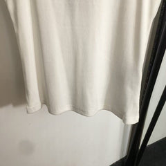 Red logo embroidered cotton vest