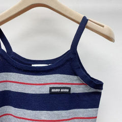 25ss new letter striped vest