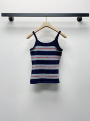 25ss new letter striped vest