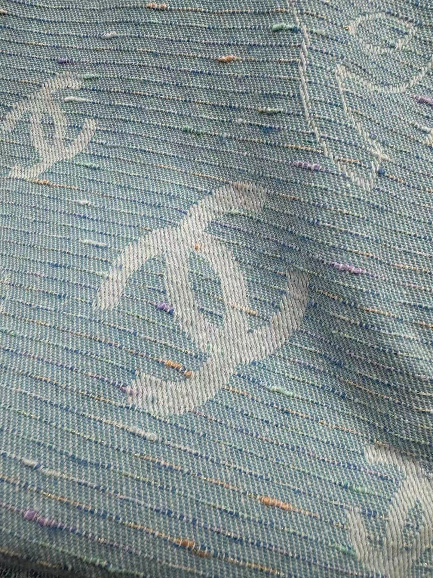 Short en jean à imprimé jacquard 25ss