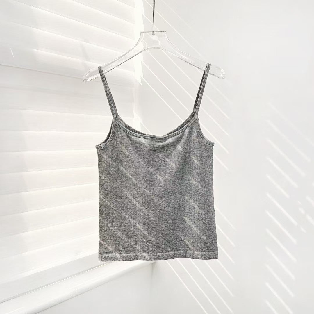 Bretelles brodées avec logo 25ss