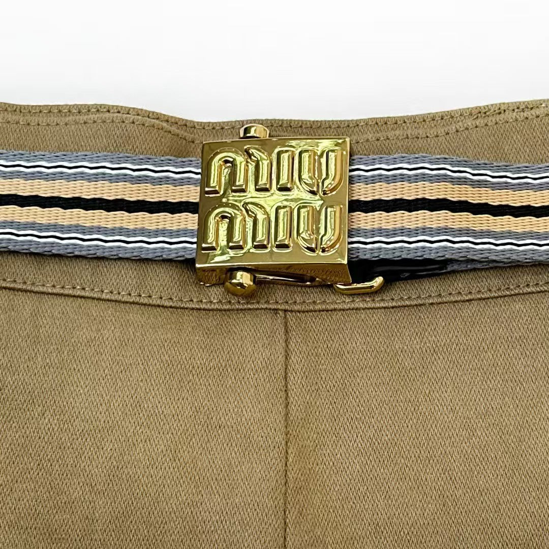 Jupe ceinture à poches cargo 25ss