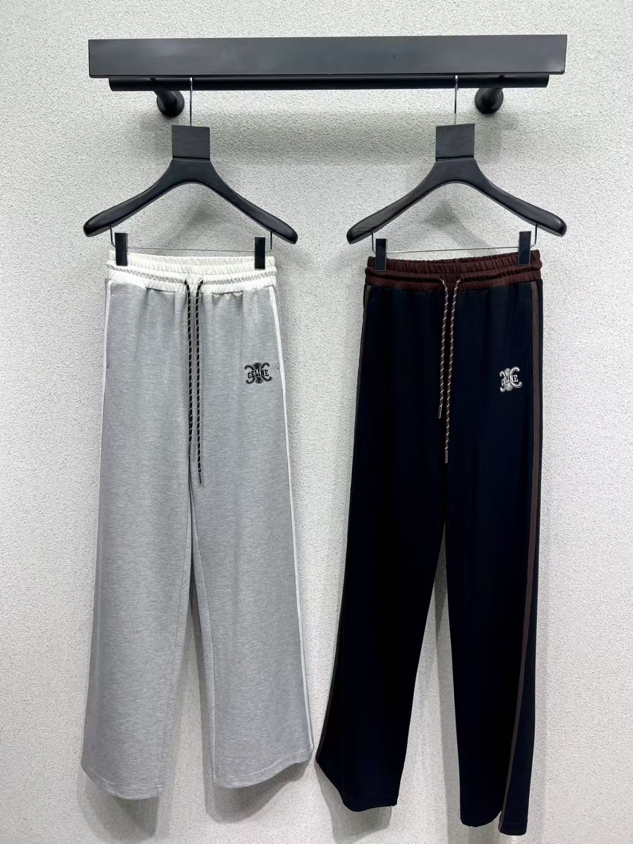 Pantalon décontracté à taille élastique 25SS