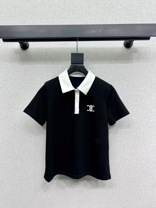 25SS polo collar casual suit