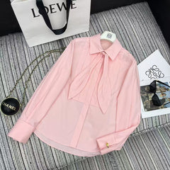 25 Early Spring Folded Lapel Top