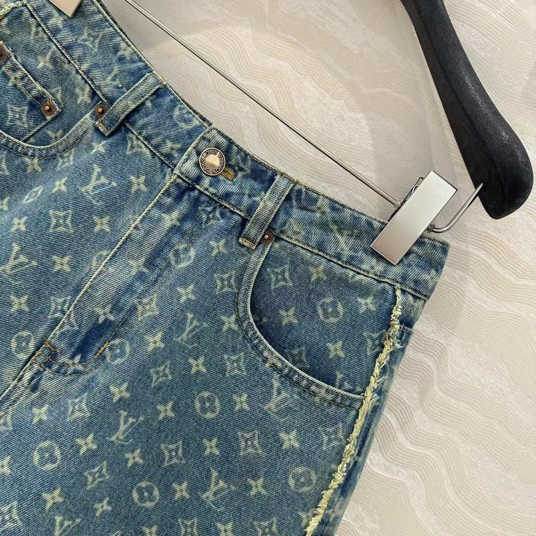 25 shorts en jean jacquard de début de printemps