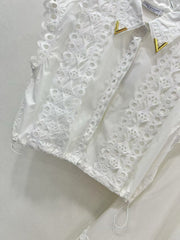 25 Early Spring Lapel Water-soluble Flower Hollow Suit