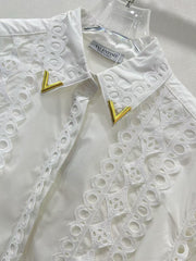 25 Early Spring Lapel Water-soluble Flower Hollow Suit