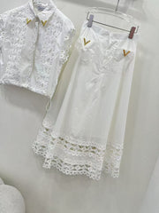 25 Early Spring Lapel Water-soluble Flower Hollow Suit