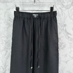 25 Early Spring Linen Elastic Waist Wide Leg Pants