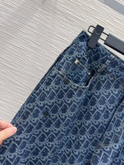 25SS Super fashionable new denim jeans skirt
