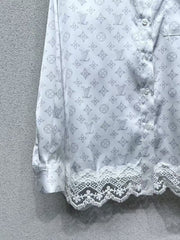 25ss floral shirt stylish suit