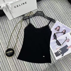 Lace patchwork camisole