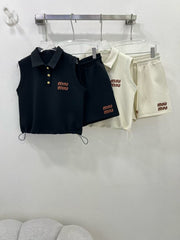 Classic letter leather label decoration set